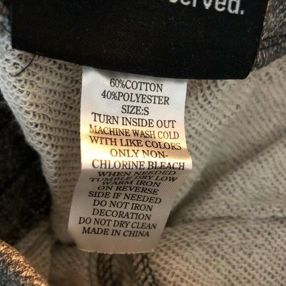 Overwatch Womens Jogger Pants Pull On Drawstring Pockets Elastic Waist Gray S - Picture 4 of 4